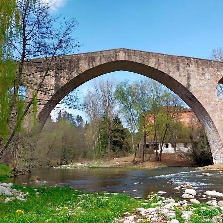 Can Planas Soleado, Amplio Con Vistas Y Parking Sant Joan de les Abadesses Kültér fotó